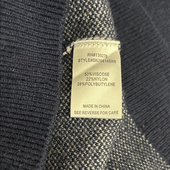 Polka Dot Sweater - Navy and White les serein - Picture 5 of 6